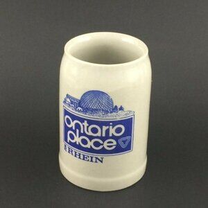 Ontario Place Stein Mug Stoneware Made in Germany Zum Rhein Toronto Canada 0.3L